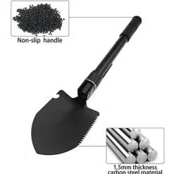 Klappbare Gartenschaufel – tragbares, einfaches Grabwerkzeug