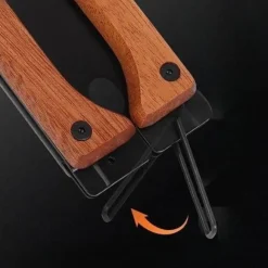 Klappbare Handsäge – vielseitiges Tischlerwerkzeug mit zwei Schneiden für präzise Schnitte