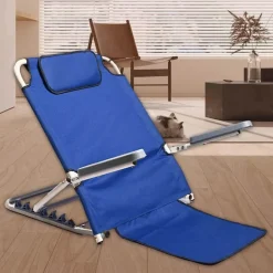 Klappbare Rückenlehnenstütze - Liegesitzhilfe für Senioren