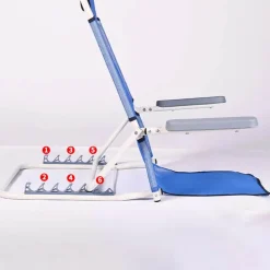 Klappbare Rückenlehnenstütze - Liegesitzhilfe für Senioren