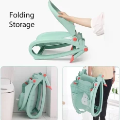 Klappbarer Baby-Haarwaschstuhl - Badesitz für Kleinkinder