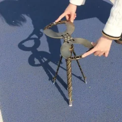 Klappbarer Gehstockhocker - Stützsitz für den Außenbereich