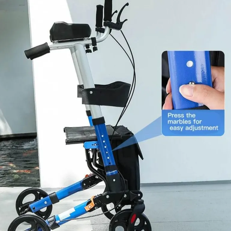 Klappbarer Gehwagen - Gehhilfe für die Rehabilitation älterer Menschen