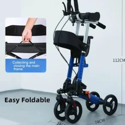 Klappbarer Gehwagen - Gehhilfe für die Rehabilitation älterer Menschen