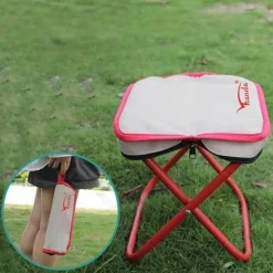 Klappbarer Hocker aus Edelstahl – leichtes, platzsparendes Design