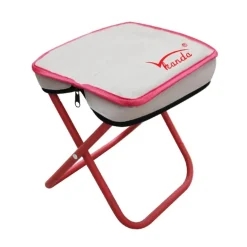 Klappbarer Hocker aus Edelstahl – leichtes, platzsparendes Design