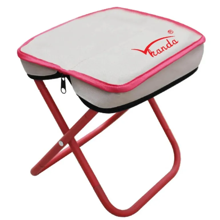 Klappbarer Hocker aus Edelstahl – leichtes, platzsparendes Design