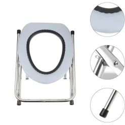 Klappbarer Toilettenstuhl – Badezimmer-Unterstützung für Senioren