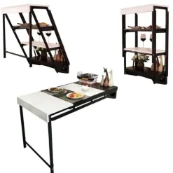 Klappbarer Wandregaltisch - Multifunktionaler Platzsparer