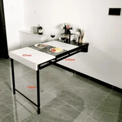 Klappbarer Wandregaltisch - Multifunktionaler Platzsparer