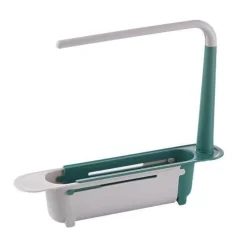 Klappbares Abtropfgestell für die Küchenspüle – platzsparender 2-in-1-Organizer