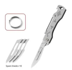 Klappbares Campingmesser - Outdoor-Werkzeug aus Edelstahl