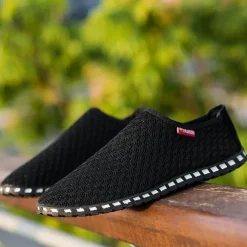 Klassische atmungsaktive Strickschuhe für Herren – bequeme Freizeitschuhe