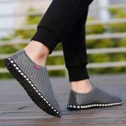 Klassische atmungsaktive Strickschuhe für Herren – bequeme Freizeitschuhe