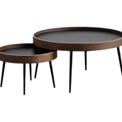 Kleiner runder Couchtisch – Minimalistisches nordisches Design für moderne Wohnungen