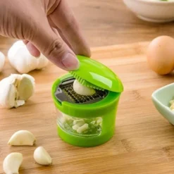 Knoblauchschneider - Mini-Handpresse-Zerkleinerer
