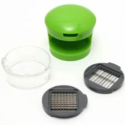 Knoblauchschneider - Mini-Handpresse-Zerkleinerer