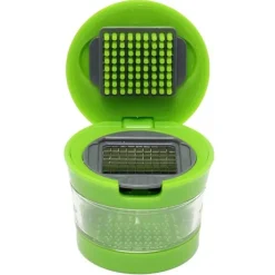 Knoblauchschneider - Mini-Handpresse-Zerkleinerer