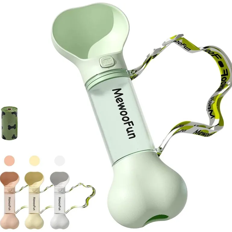 Knochenförmige Hundewasserflasche – Stilvolles Trinkzubehör für Haustiere