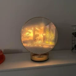 Künstlerische Orb-Tischlampe – Kreative Wohndekorbeleuchtung