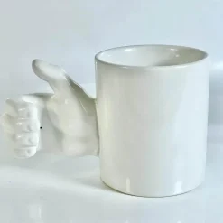 Künstlerische Tasse mit Handgriff – Kreative Kaffeetasse