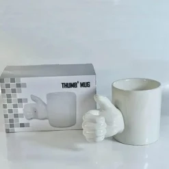 Künstlerische Tasse mit Handgriff – Kreative Kaffeetasse