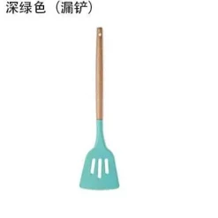 Kochutensilien-Set aus Silikon – Küchenutensilien in Lebensmittelqualität mit Holzgriff