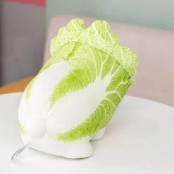 Kohl-Hundekissen - Süßes Plüsch-Gemüse-Haustierspielzeug