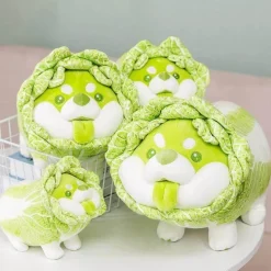 Kohl-Hundekissen - Süßes Plüsch-Gemüse-Haustierspielzeug