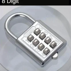 Kombinationsschloss mit Druckknopf – schlüsselloses Sicherheitsschloss