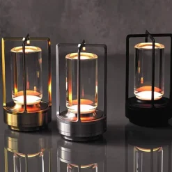 Kompakte LED Camping Tischlampe - Tragbares Außenlicht