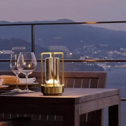 Kompakte LED Camping Tischlampe - Tragbares Außenlicht