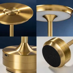 Kompakte LED Camping Tischlampe - Tragbares Außenlicht