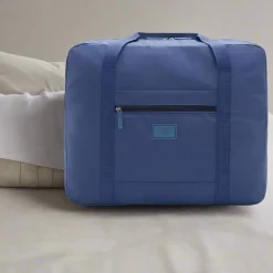 Kompakte und faltbare Reisetasche, leicht, wasserabweisend, zum Tragen