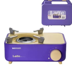 Kompakter Campingkocher mit einem Brenner – Tragbares Kochzubehör für den Außenbereich