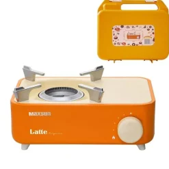 Kompakter Campingkocher mit einem Brenner – Tragbares Kochzubehör für den Außenbereich