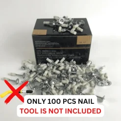 Kompakter Druckluftnagler aus Edelstahl – Tragbare Nagelpistole