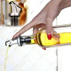 Kompakter Ölspender mit Düse - Küchenflaschenzubehör