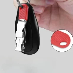 Kompakter Nagelknipser als Schlüsselanhänger – Präzisions-Nagelwerkzeug für die Pflege unterwegs