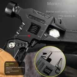 Kompaktes Outdoor-Werkzeug – Hochwertiges Hilfswerkzeug aus Edelstahl