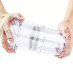 Komprimierbares Lebensmittelgefäß – Vorratsorganisator zur Aufbewahrung