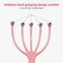 Kopfhautmassagegerät – 5-Finger-Kopfmassagegerät zur Stresslinderung