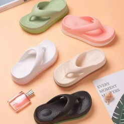 Koreanische Sommerhausschuhe mit dicker Sohle – bequemes Freizeitschuhwerk