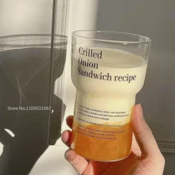 Koreanischer Glasbecher – Stilvoller Tee- und Kaffeebecher