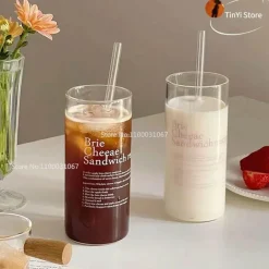 Koreanischer Glasbecher – Stilvoller Tee- und Kaffeebecher