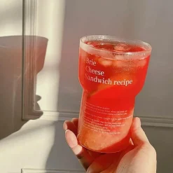 Koreanischer Glasbecher – Stilvoller Tee- und Kaffeebecher