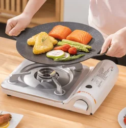 Koreanisches BBQ-Grilltablett – Einfaches Camping-Kochgeschirr