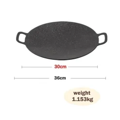 Koreanisches BBQ-Grilltablett – Einfaches Camping-Kochgeschirr