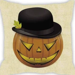 Kürbis Halloween Kissenbezüge - Gruselige Dekokissenbezüge