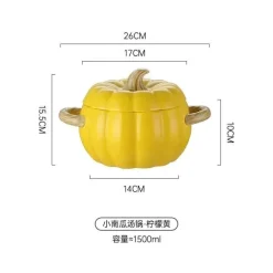 Kürbis Müslischalen Set - Halloween Küchendeko